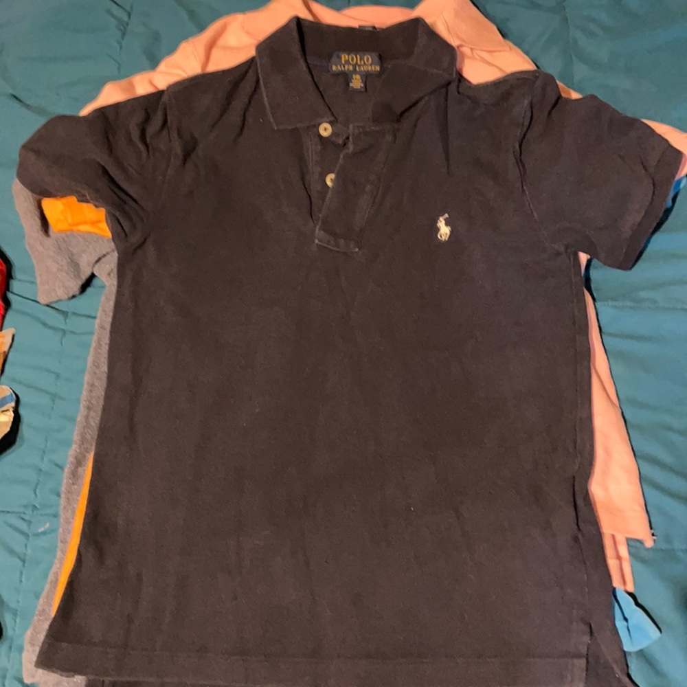 Blue polo